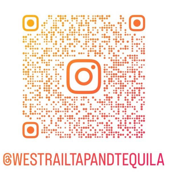 Instagram QR code @westrailtapandtequila
